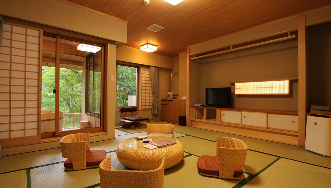 露天風呂付き和風スイート